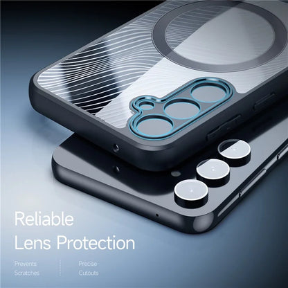DUX DUCIS Aimo Series for Samsung Galaxy S23 FE Case TPU+PC Magnetic Phone Cover (REACH Certification)