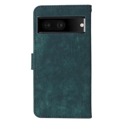 For Google Pixel 7 5G Case PU Leather RFID Blocking Wallet Cover with Strap