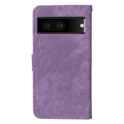 For Google Pixel 7 5G Case PU Leather RFID Blocking Wallet Cover with Strap