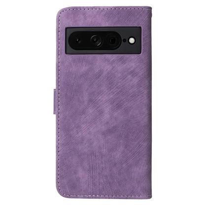 For Google Pixel 7 Pro 5G Case RFID Blocking Phone Leather Cover with Strap