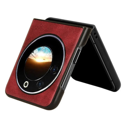 For Transsion Tecno Phantom V Flip Case PU Leather+PC Phone Cover with Bottle Opener