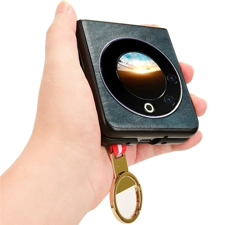 For Transsion Tecno Phantom V Flip Case PU Leather+PC Phone Cover with Bottle Opener