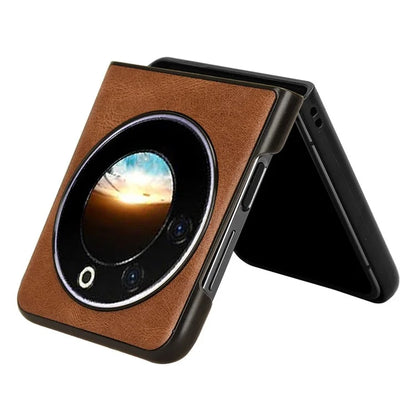 For Transsion Tecno Phantom V Flip Case PU Leather+PC Phone Cover with Bottle Opener