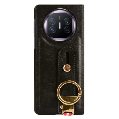 For Huawei Mate X5 Case PU Leather+PC Protective Phone Cover with Bottle Opener