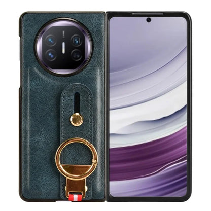 For Huawei Mate X5 Case PU Leather+PC Protective Phone Cover with Bottle Opener