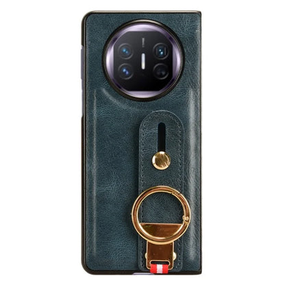 For Huawei Mate X5 Case PU Leather+PC Protective Phone Cover with Bottle Opener