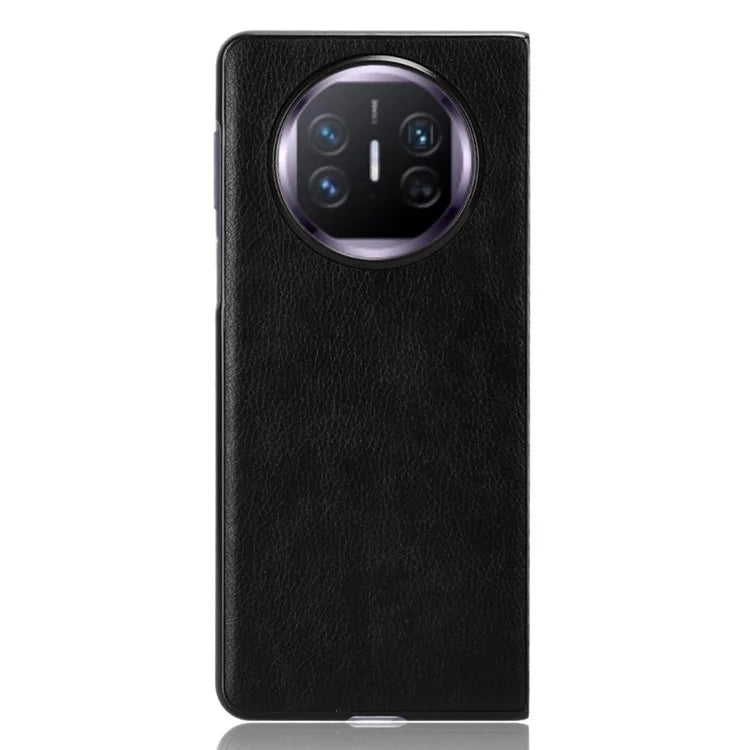 For Huawei Mate X5 Case PU Leather+PC Litchi Texture Folding Phone Cover