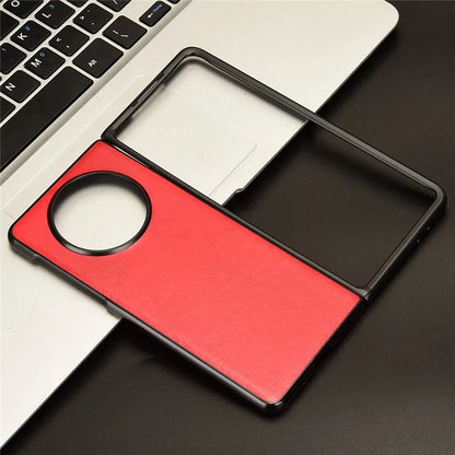 For Huawei Mate X5 Case PU Leather+PC Litchi Texture Folding Phone Cover