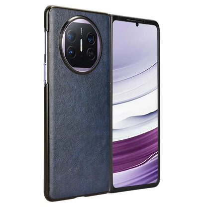 For Huawei Mate X5 Case PU Leather+PC Litchi Texture Folding Phone Cover