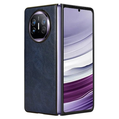 For Huawei Mate X5 Case PU Leather+PC Litchi Texture Folding Phone Cover
