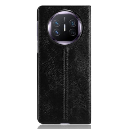 For Huawei Mate X5 Case PU Leather+PC Cowhide Texture Shockproof Phone Cover