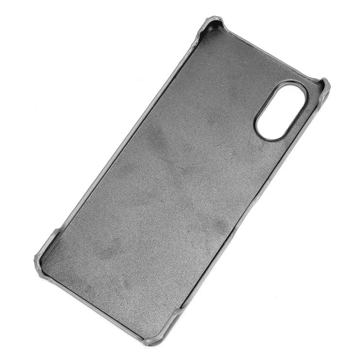 For Sony Xperia 5 V Case Litchi Texture Leather+PC Protective Phone Cover