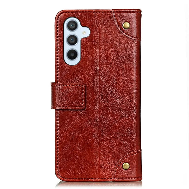 For Samsung Galaxy S24+ Case Stand Wallet PU Leather Smartphone Cover