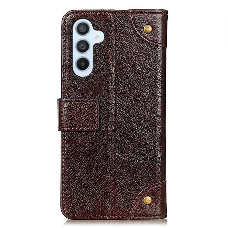 For Samsung Galaxy S24+ Case Stand Wallet PU Leather Smartphone Cover