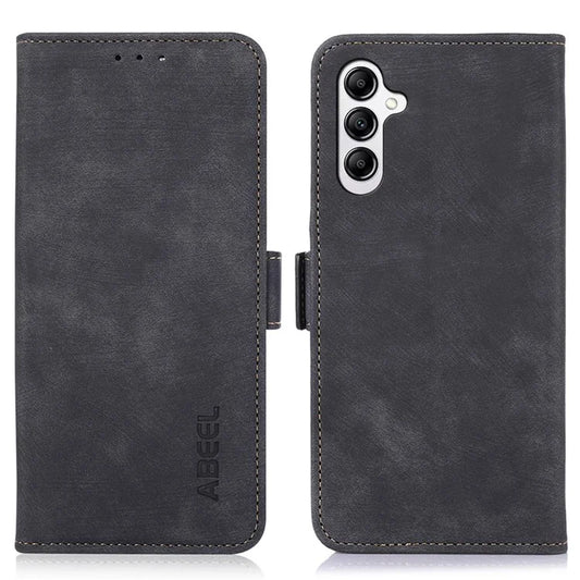 ABEEL For Samsung Galaxy S24+ Leather Case Magnetic Clasp Wallet Cover