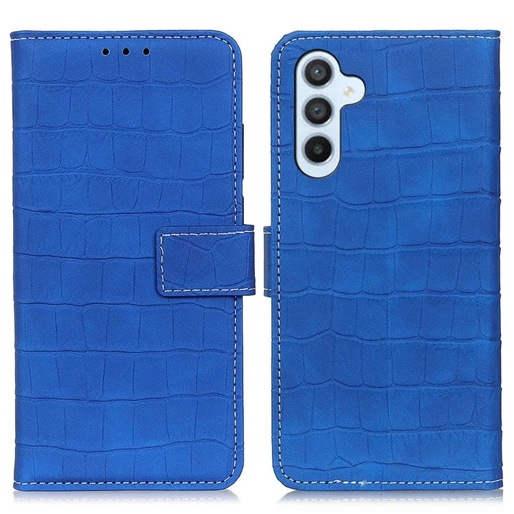 For Samsung Galaxy S24+ Case Crocodile Texture Anti-drop Wallet Cover