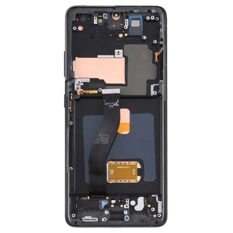 For Samsung Galaxy S21 Ultra 5G G998 Grade C OLED Screen and Digitizer Assembly + Frame (without Logo)