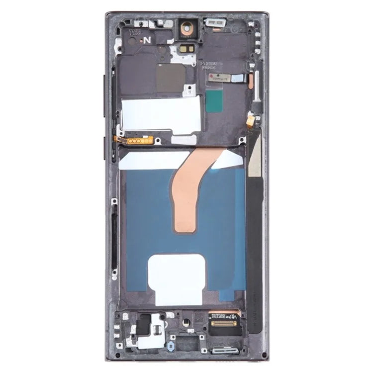 For Samsung Galaxy S22 Ultra 5G S908 Grade C OLED Screen and Digitizer Assembly + Frame (without Logo)