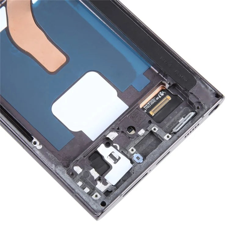For Samsung Galaxy S22 Ultra 5G S908 Grade C OLED Screen and Digitizer Assembly + Frame (without Logo)