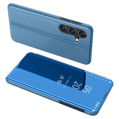 For Samsung Galaxy A15 4G Case Leather Phone Cover with View Window