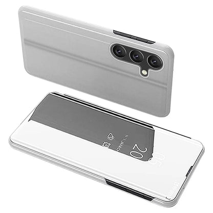 For Samsung Galaxy A15 4G Case Leather Phone Cover with View Window