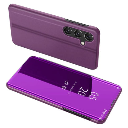 For Samsung Galaxy A15 4G Case Leather Phone Cover with View Window