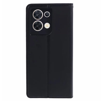 HANMAN Minuo Series For Oppo Reno8 5G (Global Version) Case Wallet Protective Phone Cover