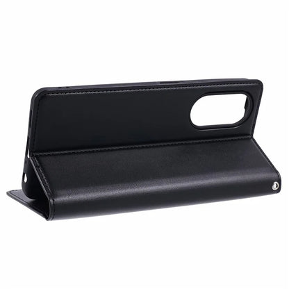 HANMAN Minuo Series For Oppo A98 5G / A1 5G / F23 5G Case Wallet Stand Phone Cover