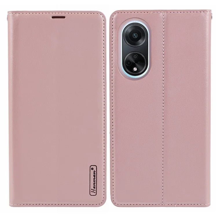 HANMAN Minuo Series For Oppo A98 5G / A1 5G / F23 5G Case Wallet Stand Phone Cover