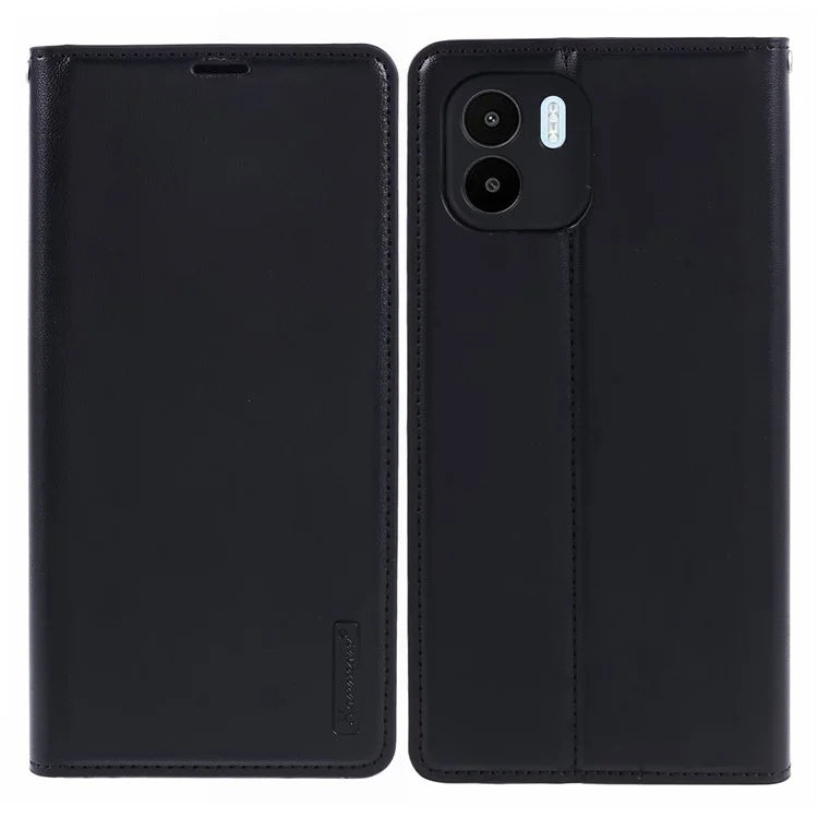 HANMAN Minuo Series For Xiaomi Redmi A1 4G / A2 4G Case Leather Cover with Wallet Stand