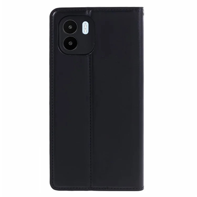HANMAN Minuo Series For Xiaomi Redmi A1 4G / A2 4G Case Leather Cover with Wallet Stand