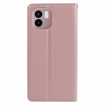 HANMAN Minuo Series For Xiaomi Redmi A1 4G / A2 4G Case Leather Cover with Wallet Stand