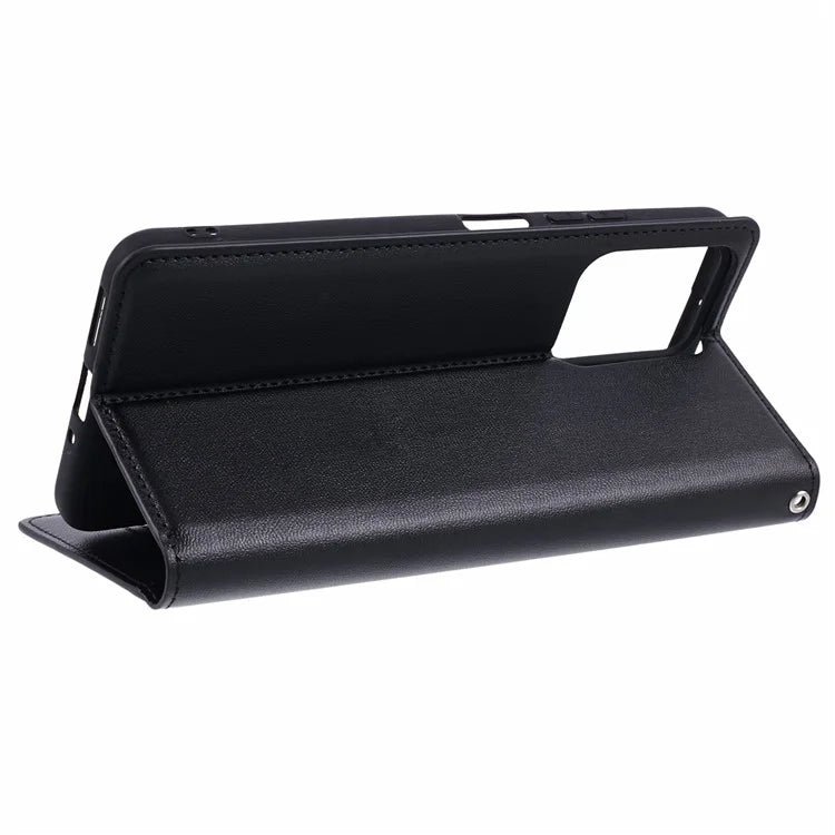 HANMAN Minuo Series For Xiaomi Redmi Note 12 5G (China) / (India) / (Global) / Poco X5 5G Case Wallet Phone Leather Cover