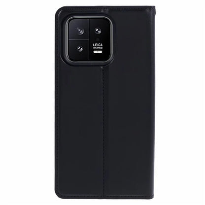 HANMAN Minuo Series For Xiaomi 13 Case PU Leather Folio Phone Cover
