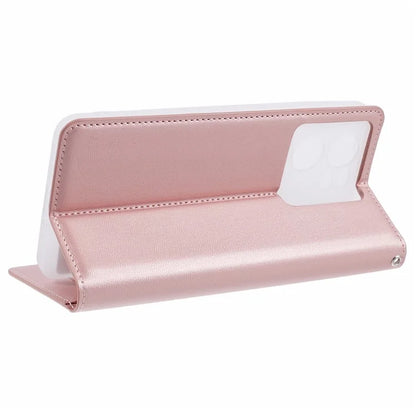HANMAN Minuo Series For Xiaomi 13T / 13T Pro / Redmi K60 Ultra Case PU Leather Stand Magnetic Clasp Phone Cover