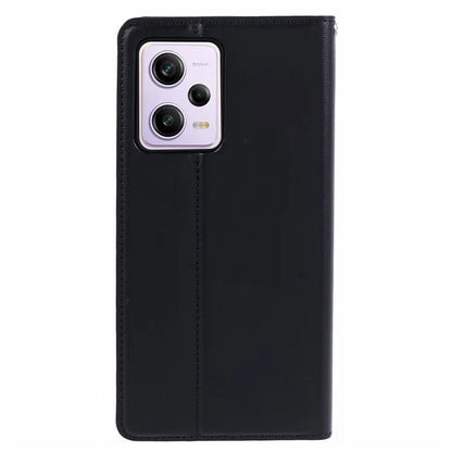 HANMAN Minuo Series For Xiaomi Redmi Note 12 Pro 5G / Note 12 Pro Speed 5G / Poco X5 Pro 5G Case PU Leather Phone Cover