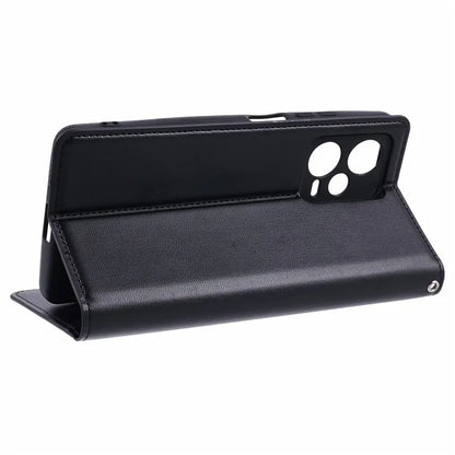 HANMAN Minuo Series For Xiaomi Redmi Note 12 Pro+ 5G Case PU Leather Wallet Phone Cover