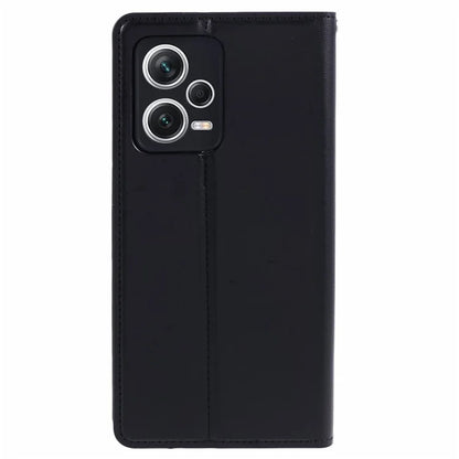 HANMAN Minuo Series For Xiaomi Redmi Note 12 Pro+ 5G Case PU Leather Wallet Phone Cover
