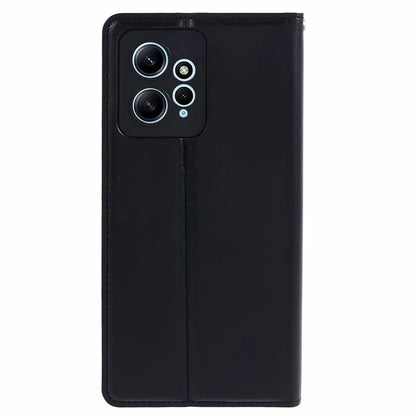 HANMAN Minuo Series For Xiaomi Redmi Note 12 4G Case PU Leather Flip Protective Cover