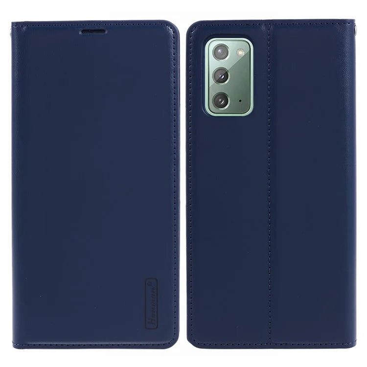 HANMAN Minuo Series For Samsung Galaxy Note20 / Note20 5G Case PU Leather Phone Cover