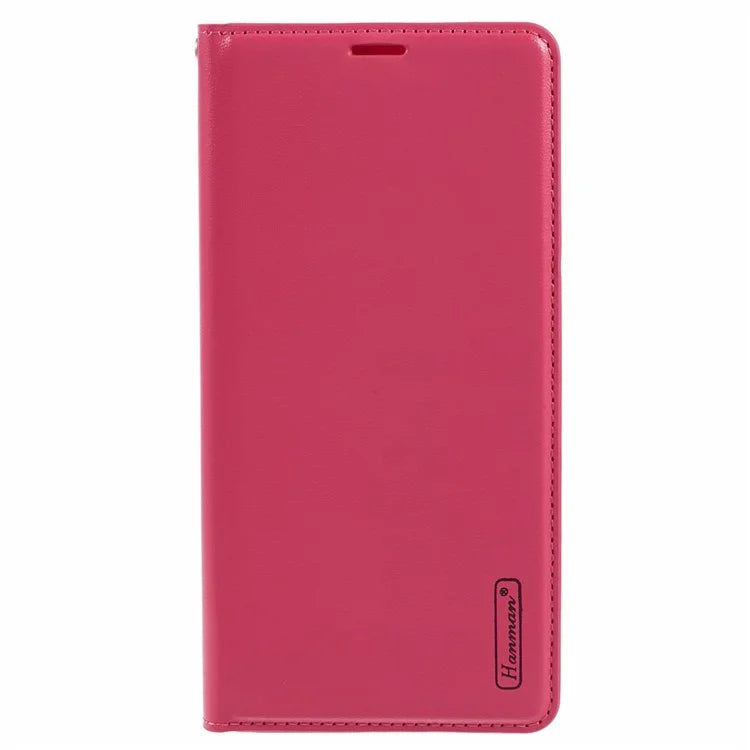 HANMAN Minuo Series For Samsung Galaxy Note20 / Note20 5G Case PU Leather Phone Cover