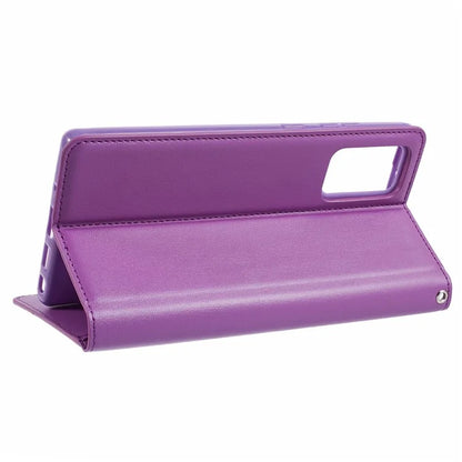 HANMAN Minuo Series For Samsung Galaxy Note20 / Note20 5G Case PU Leather Phone Cover