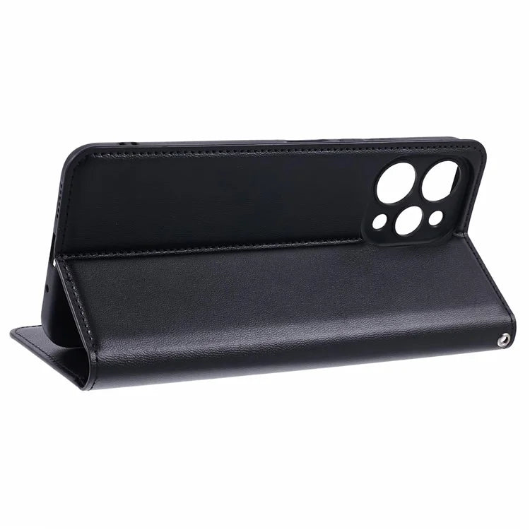 HANMAN Minuo Series For Xiaomi Redmi 12 4G / 5G (Global) / Redmi Note 12R 5G / Poco M6 Pro 5G Case Wallet Phone Stand Cover