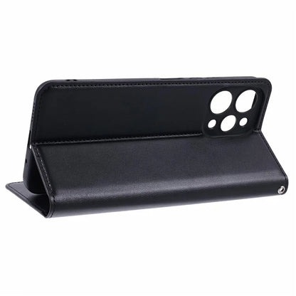 HANMAN Minuo Series For Xiaomi Redmi 12 4G / 5G (Global) / Redmi Note 12R 5G / Poco M6 Pro 5G Case Wallet Phone Stand Cover