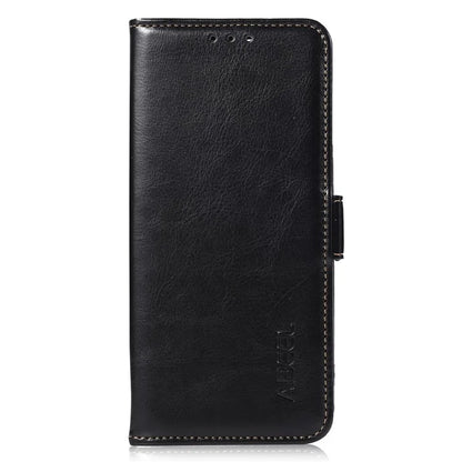 ABEEL For Samsung Galaxy S24+ Case PU Leather Phone Cover Shell Crazy Horse Texture Wallet