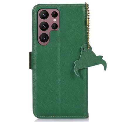 For Samsung Galaxy S24 Ultra Case RFID Blocking Wallet Stand Cell Phone Cover