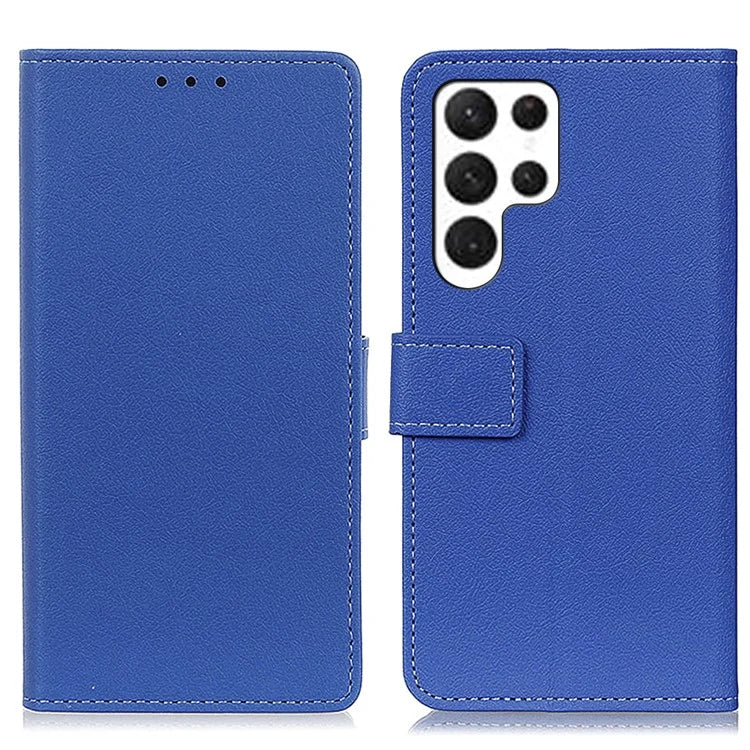 For Samsung Galaxy S24 Ultra Case PU Leather Phone Cover with Wallet Stand Function