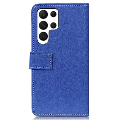 For Samsung Galaxy S24 Ultra Case PU Leather Phone Cover with Wallet Stand Function