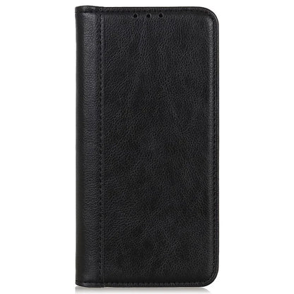 For Samsung Galaxy S24 Ultra Case Litchi Texture Split Leather Wallet Stand Phone Shell