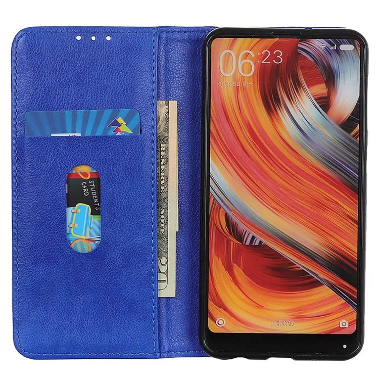 For Samsung Galaxy S24 Ultra Case Litchi Texture Split Leather Wallet Stand Phone Shell